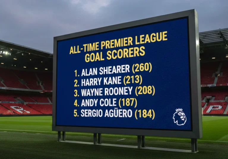 All-Time Premier League Goal Scorers