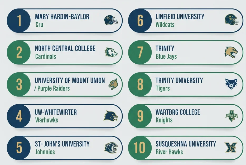 D3 Football Rankings