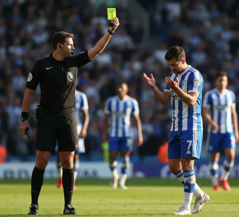 how do you get a yellow card in soccer