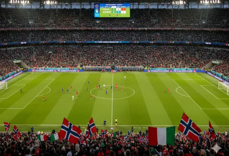 norway national football team vs italy national football team standings