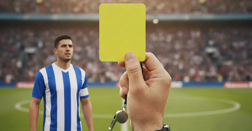 Yellow Card Mean in Football