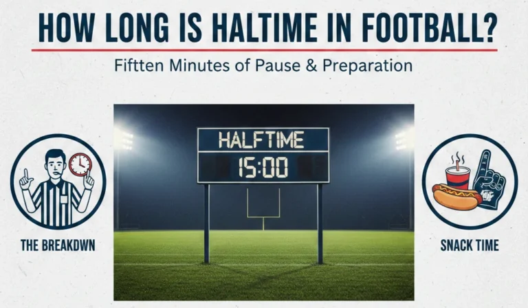 how long is halftime football