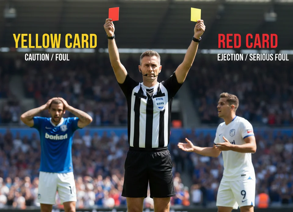 what do the cards mean in soccer