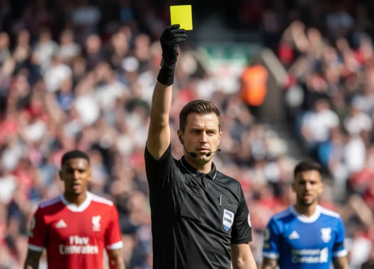 what does the yellow card in soccer mean