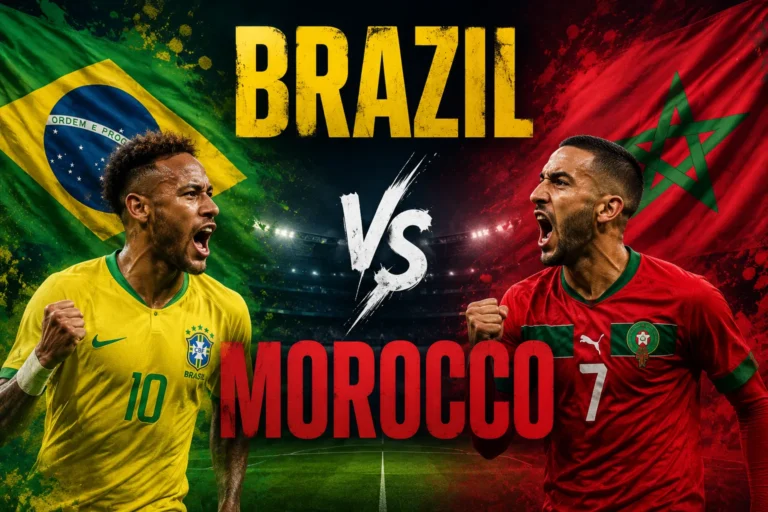 Brazil vs Morocco