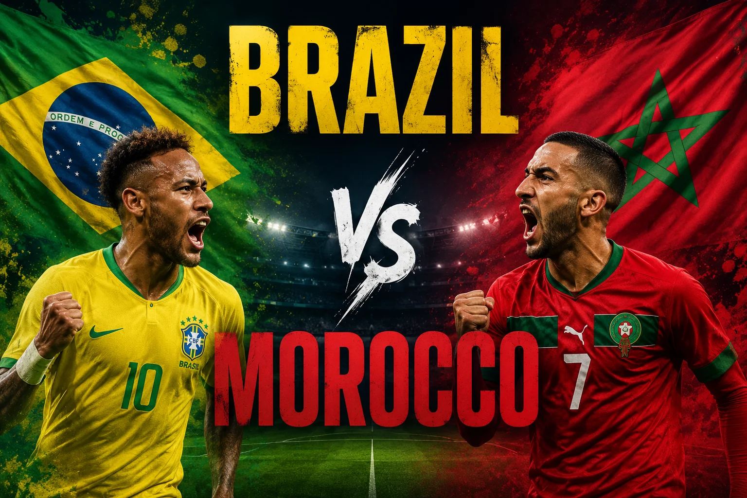 Brazil vs Morocco