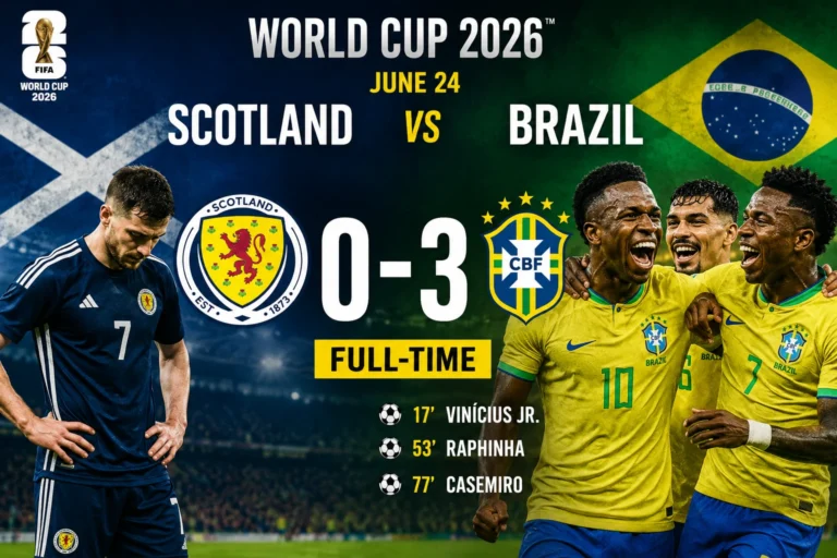 Scotland vs Brazil