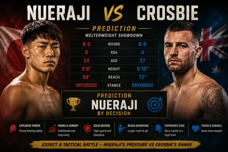 nueraji vs crosbie prediction