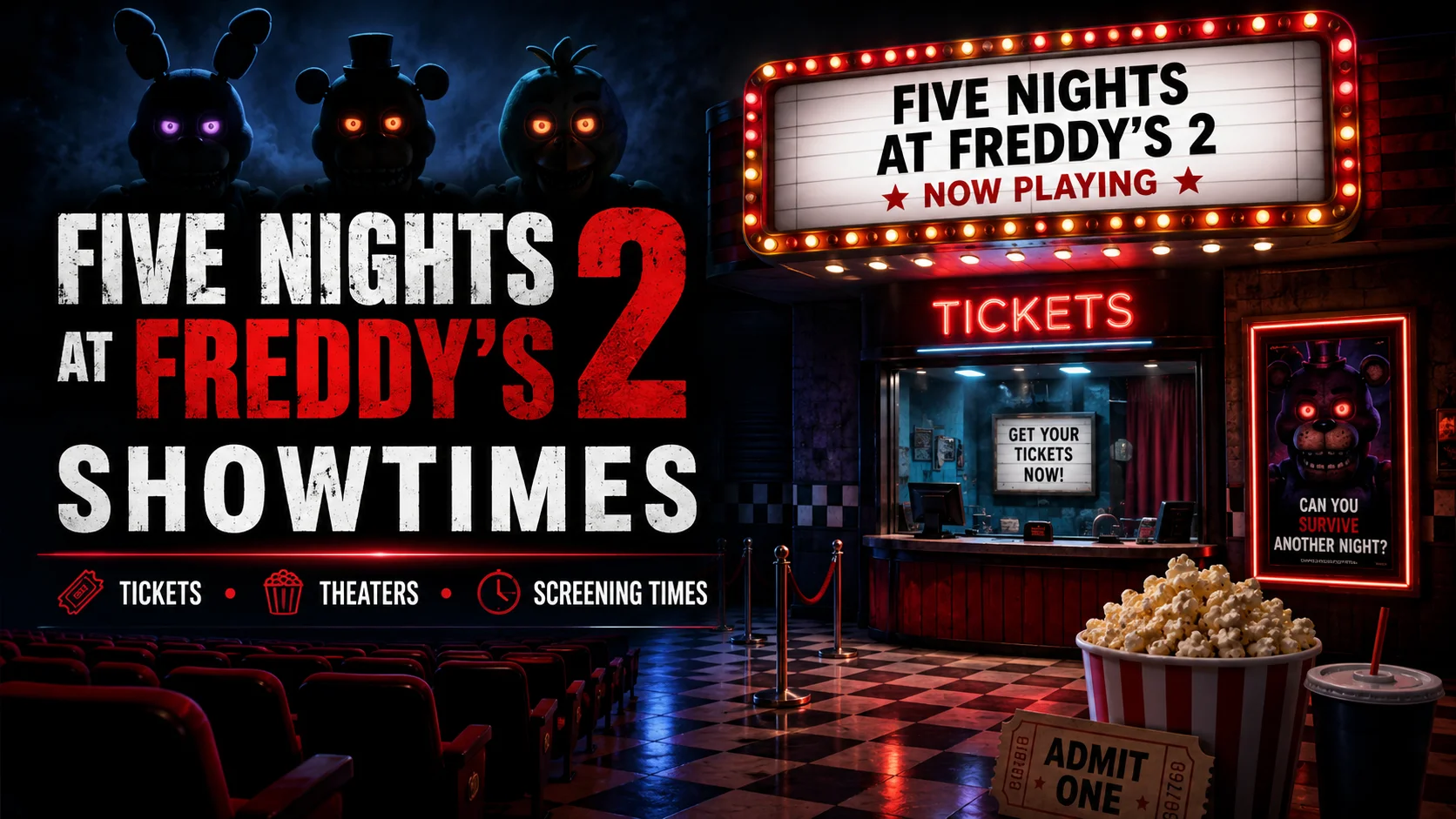 Five Nights at Freddy's 2 Showtimes