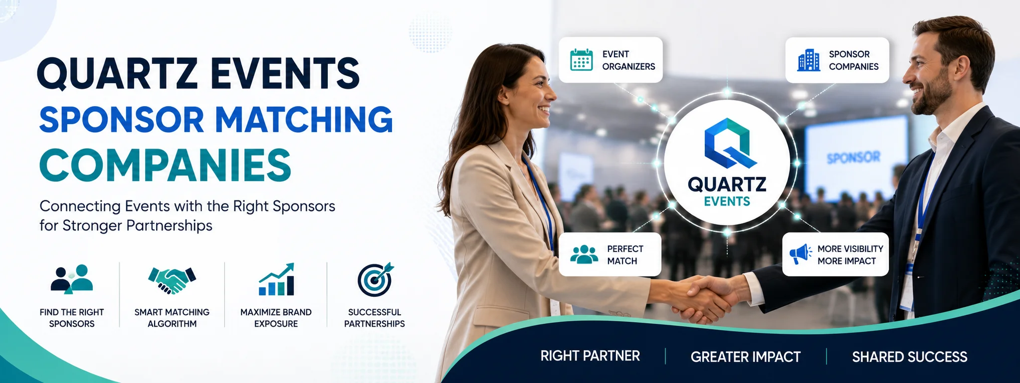 Quartz Events Sponsor Matching Companies
