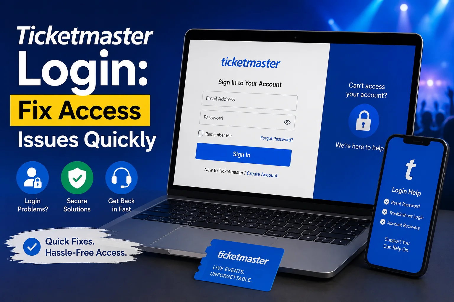 Ticketmaster Login