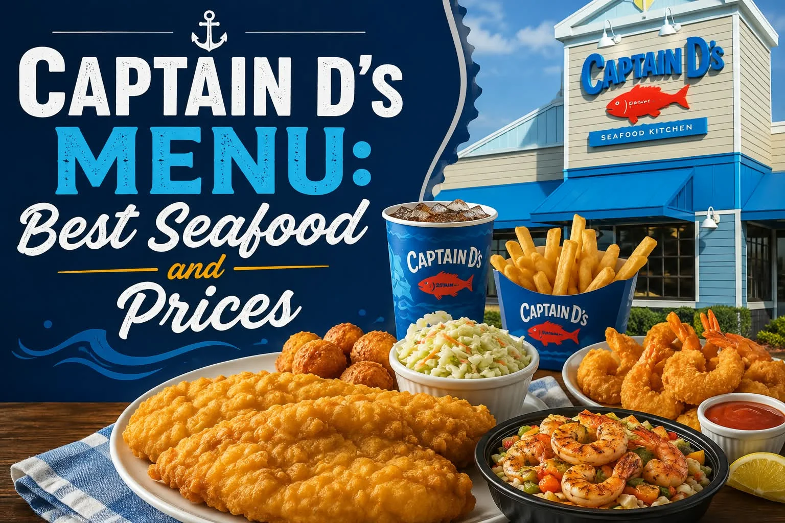 Captain D’s Menu