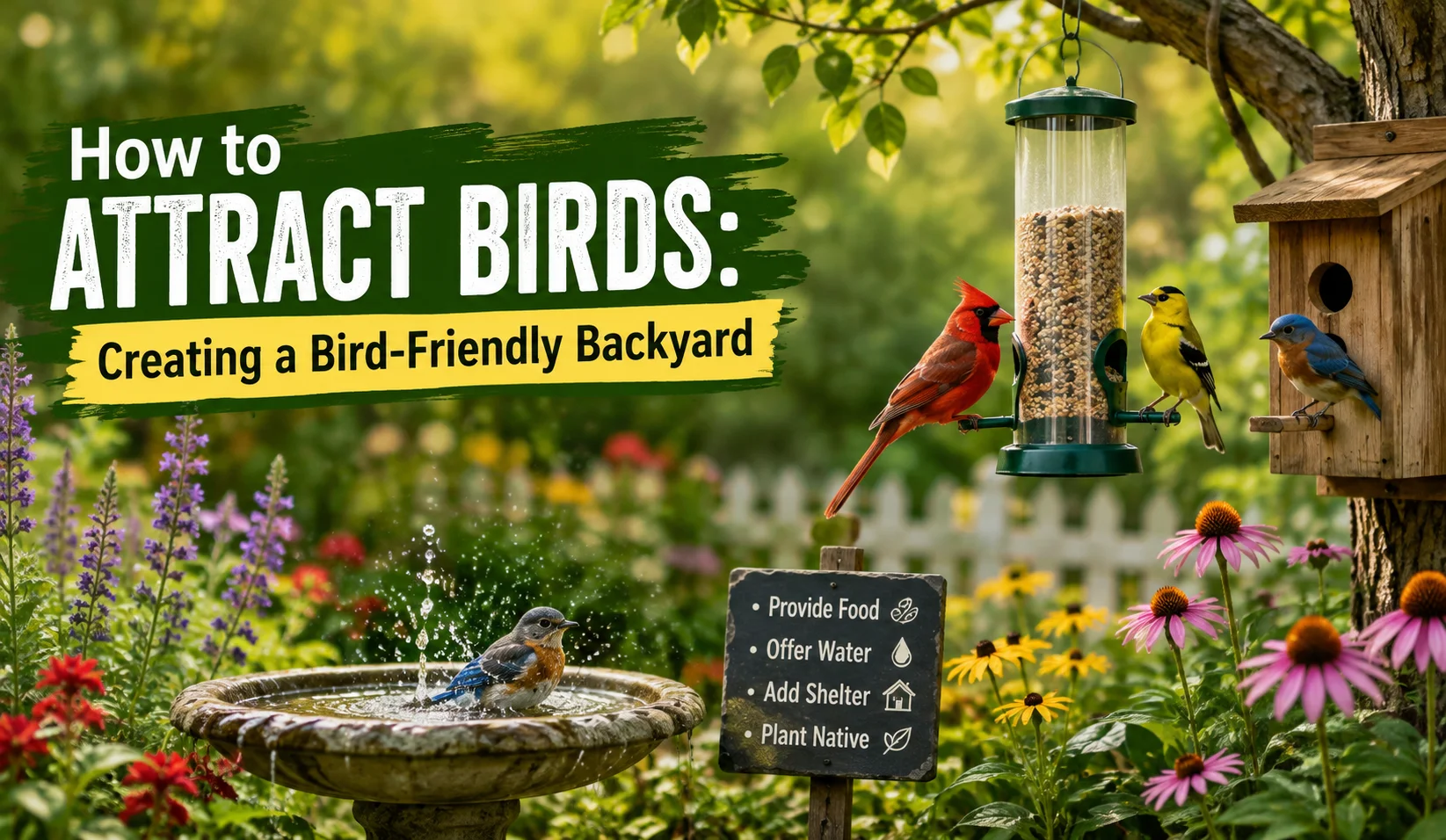How to Attract Birds