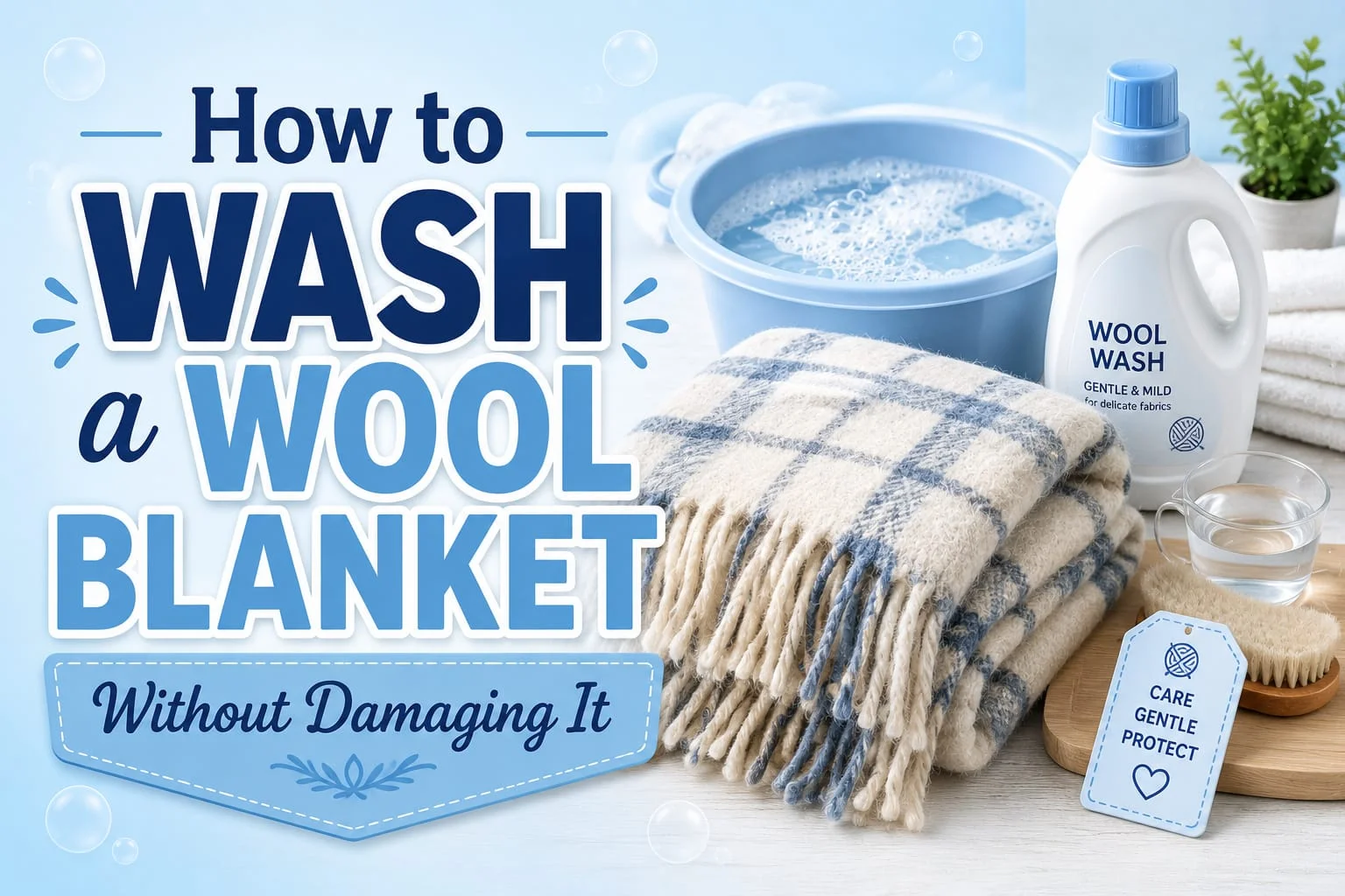 How to Wash a Wool Blanket Without Damaging It