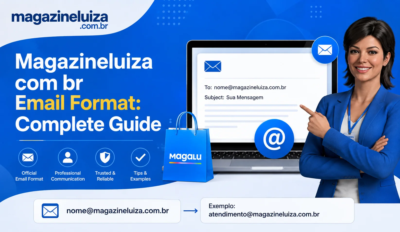 Magazineluiza com br Email Format