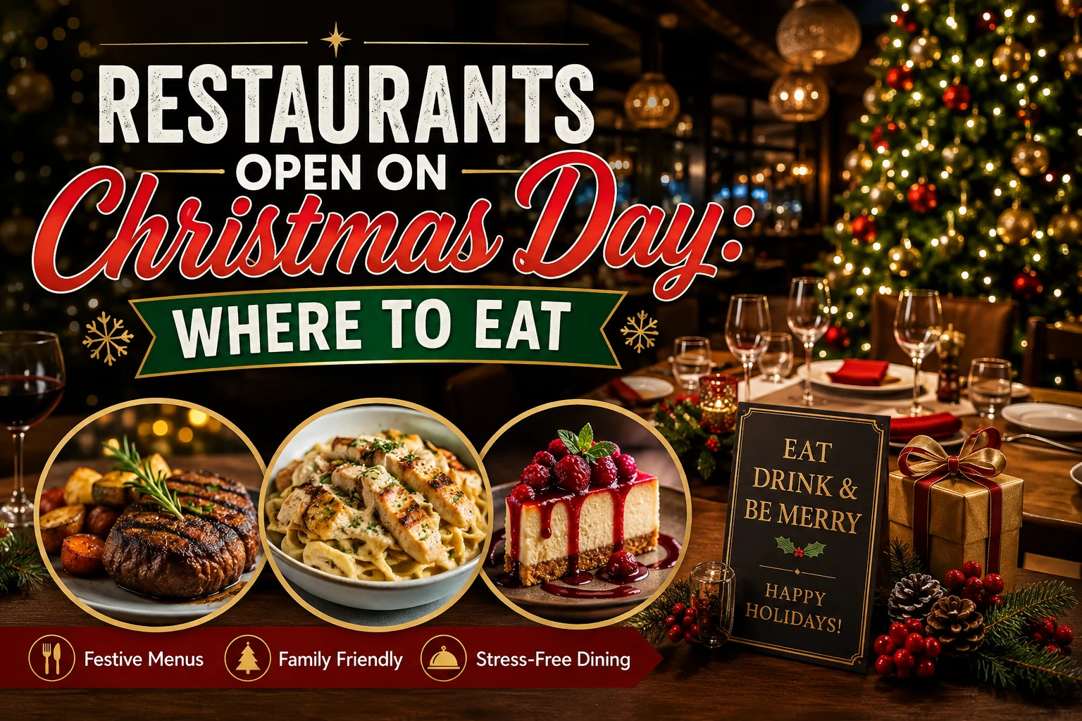 Restaurants Open on Christmas Day