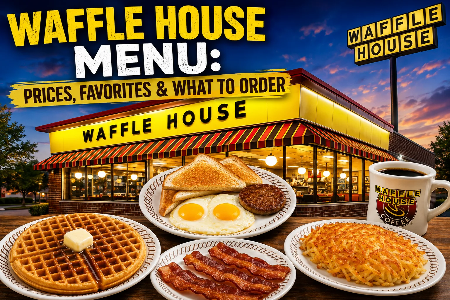 Waffle House Menu