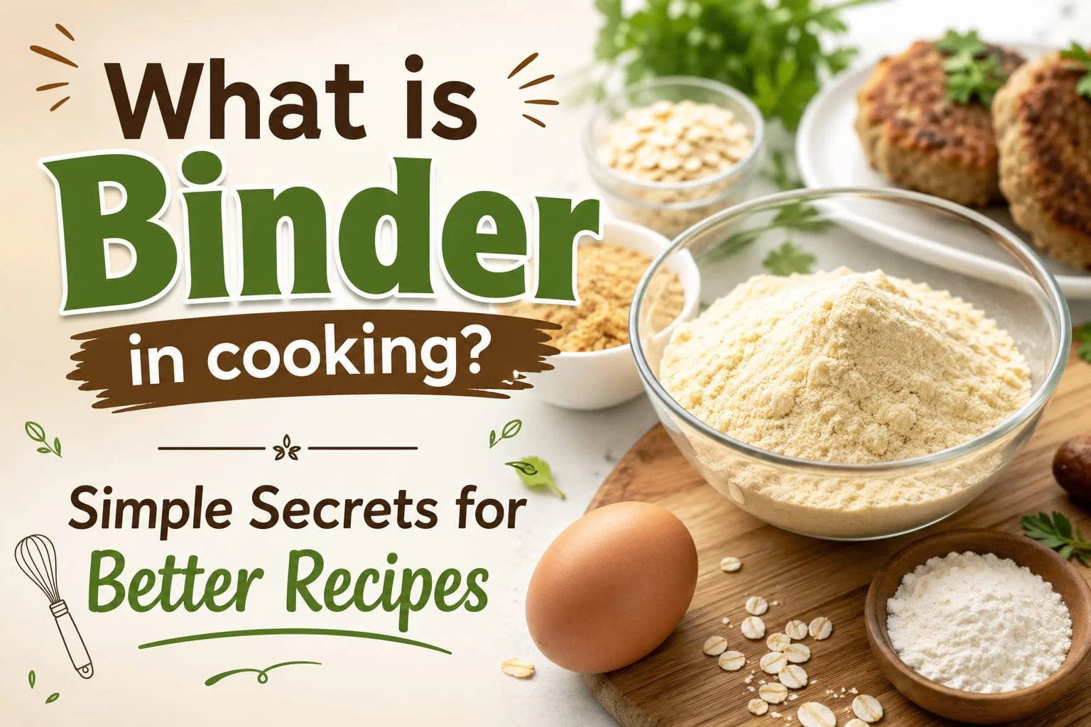 What Is a Binder in Cooking Simple Secrets for Better Recipes