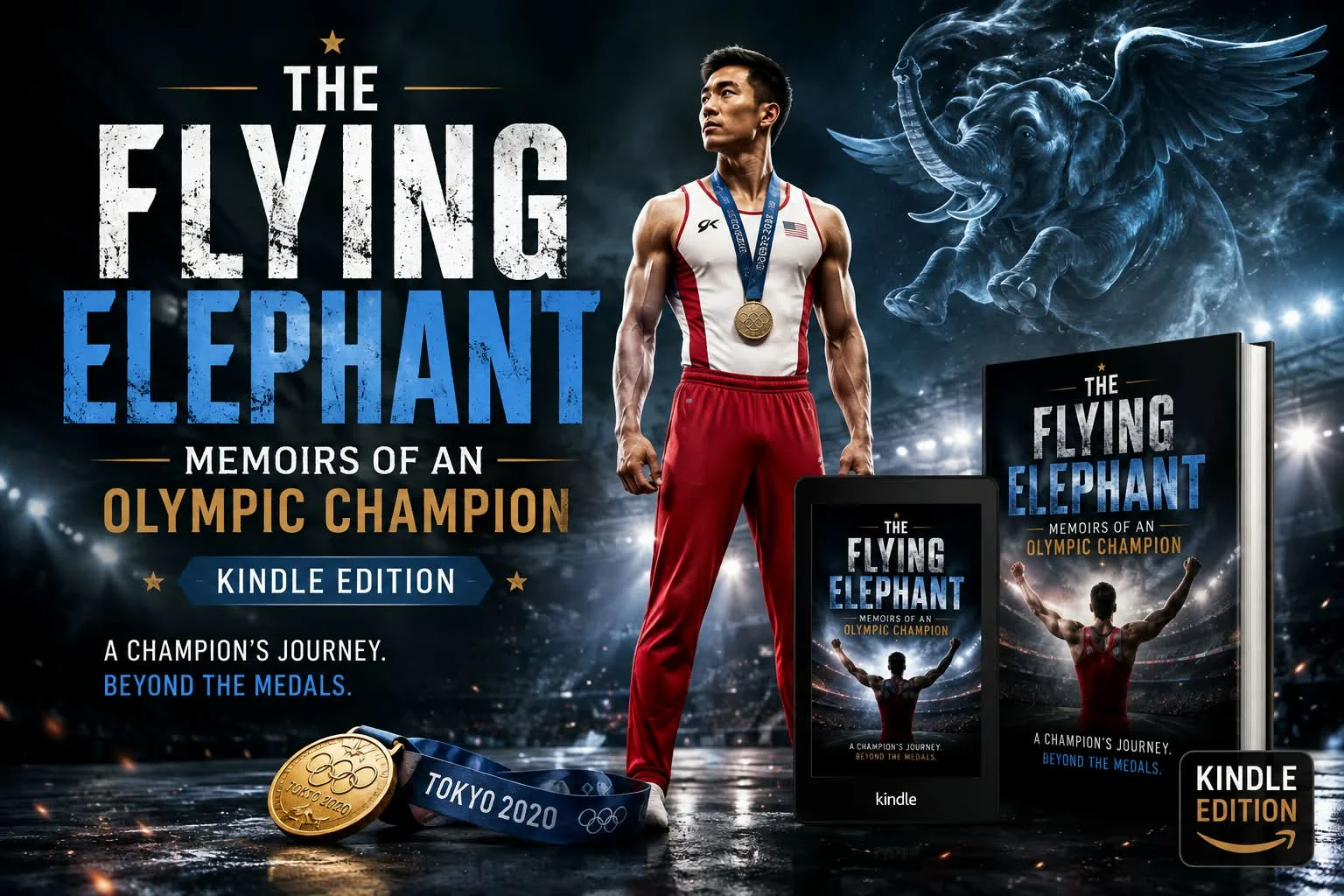 the flying elephant memoirs of an olympic champion (kindle edition)