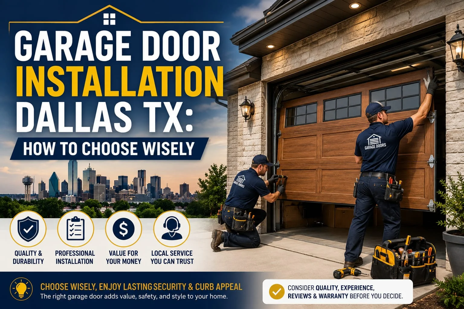 Garage Door Installation Dallas TX