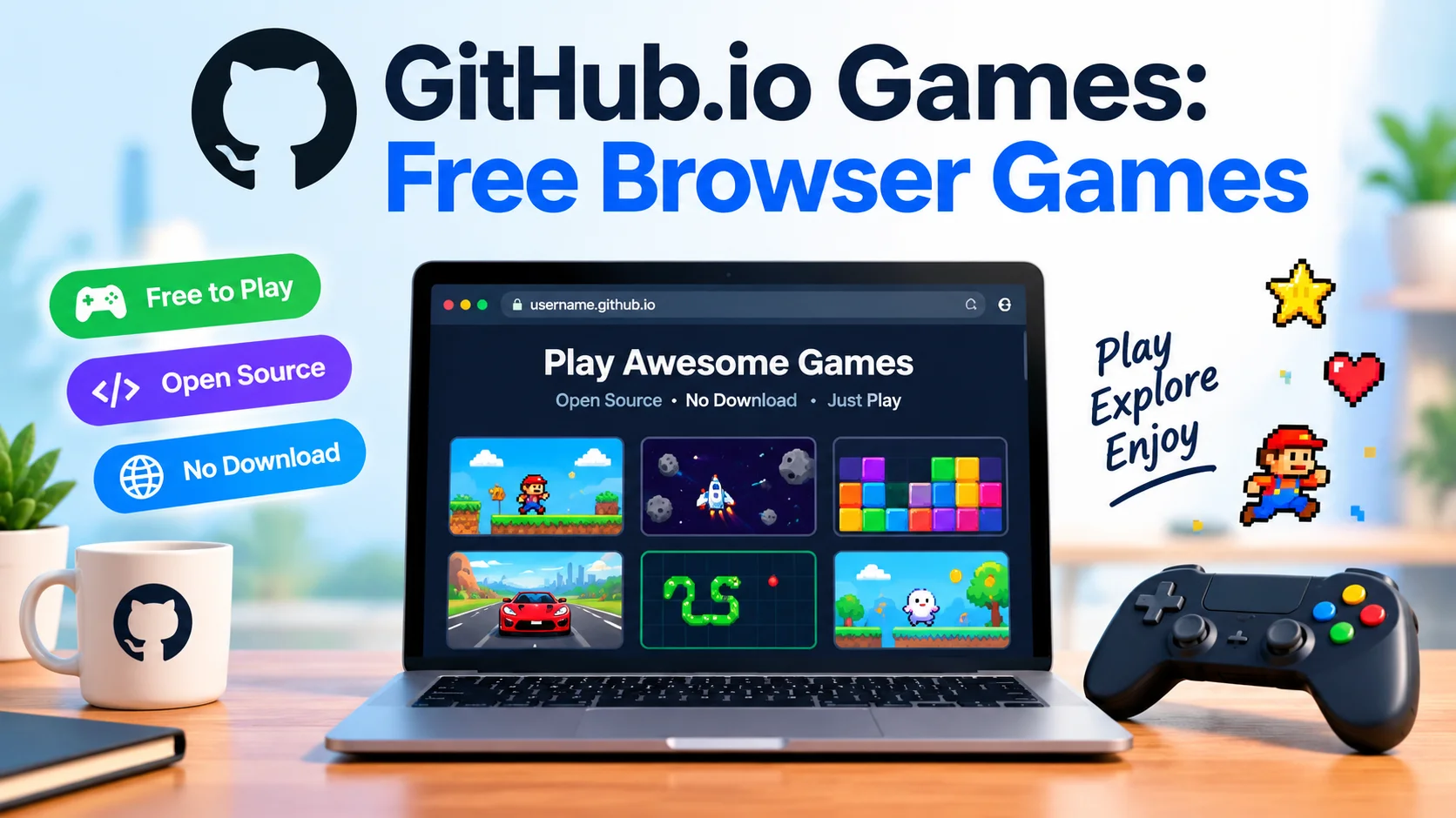 GitHub.io Games