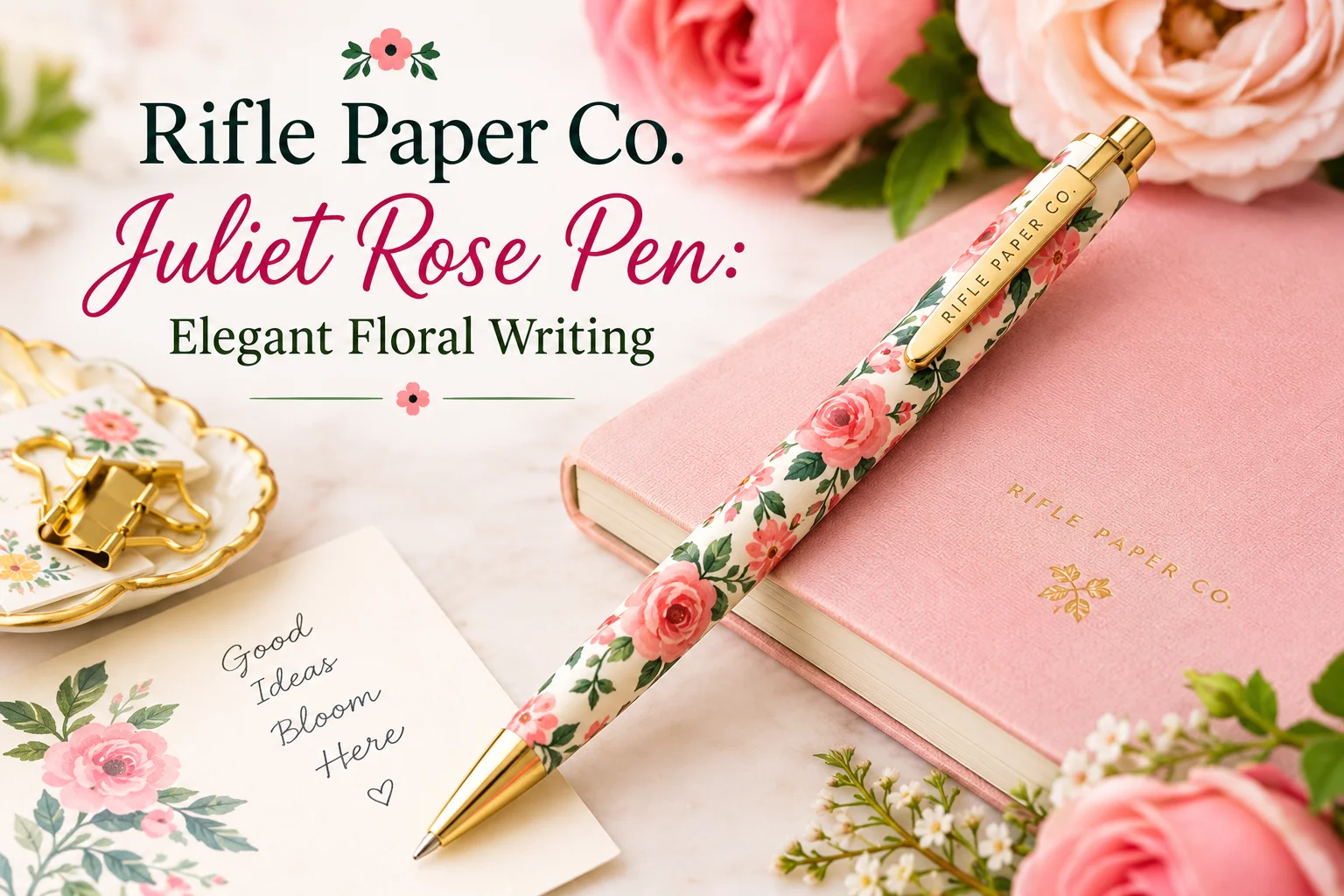 Rifle Paper Co. Juliet Rose Pen