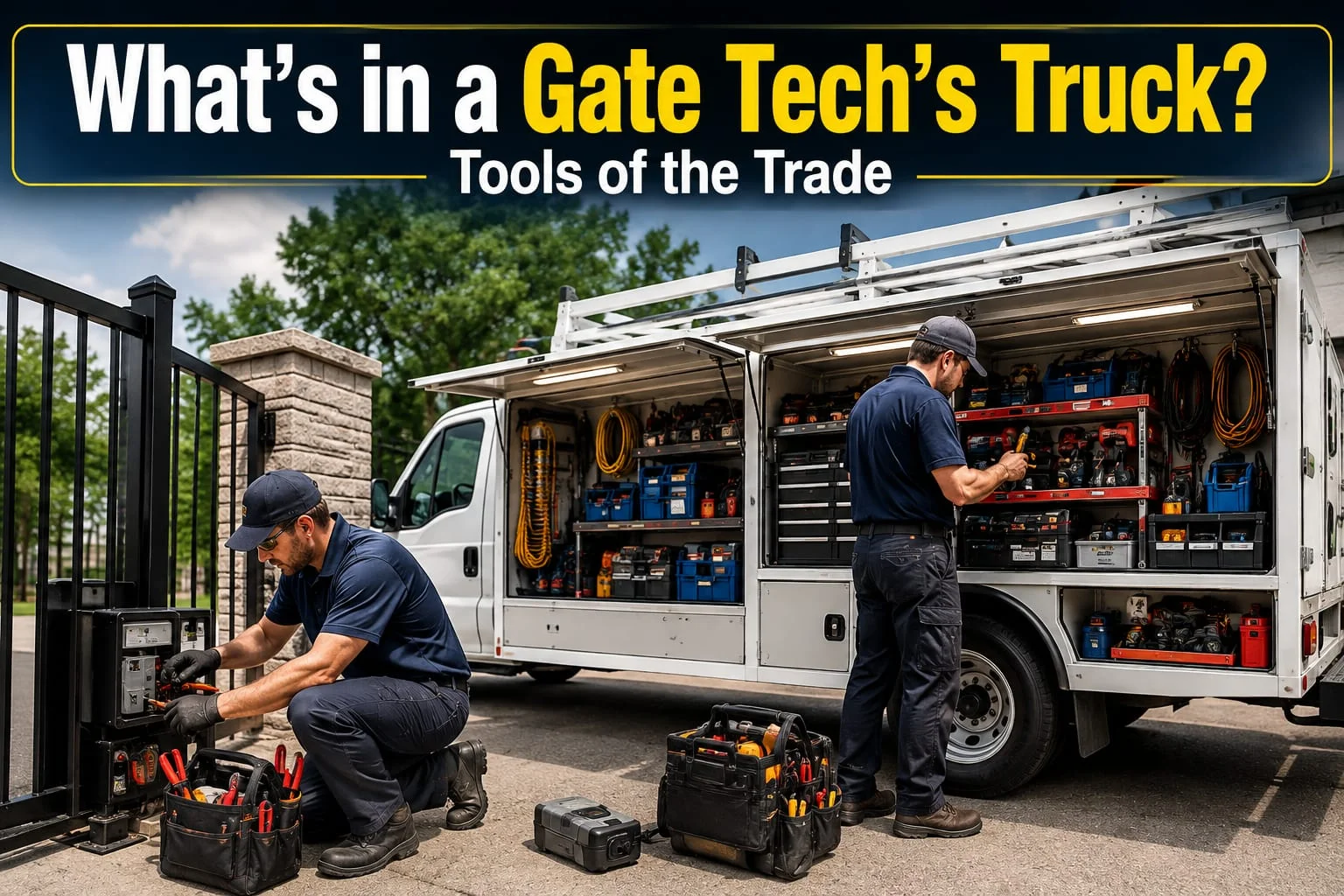 What’s in a Gate Tech’s Truck