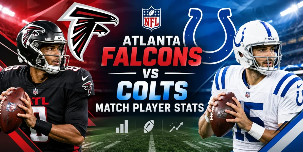 Atlanta Falcons vs Colts Match Player Stats