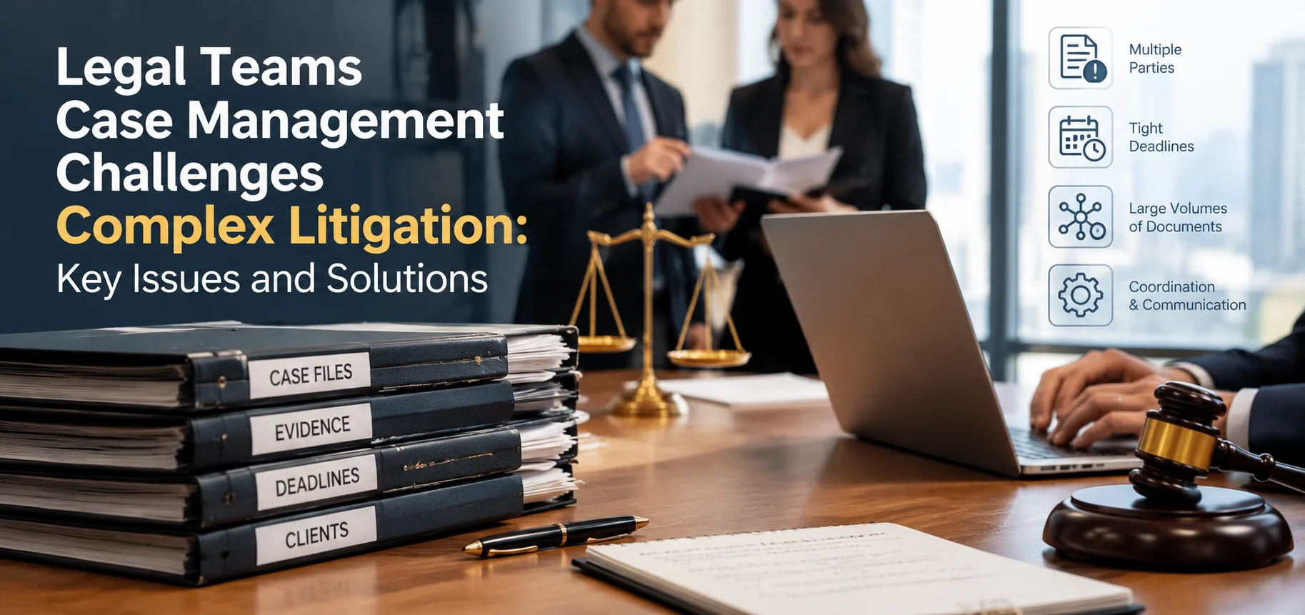 Legal Teams Case Management Challenges Complex Litigation