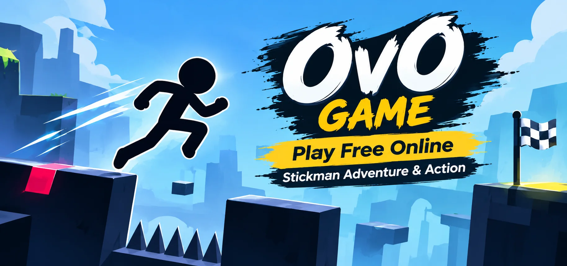 OvO Stickman Parkour Adventure