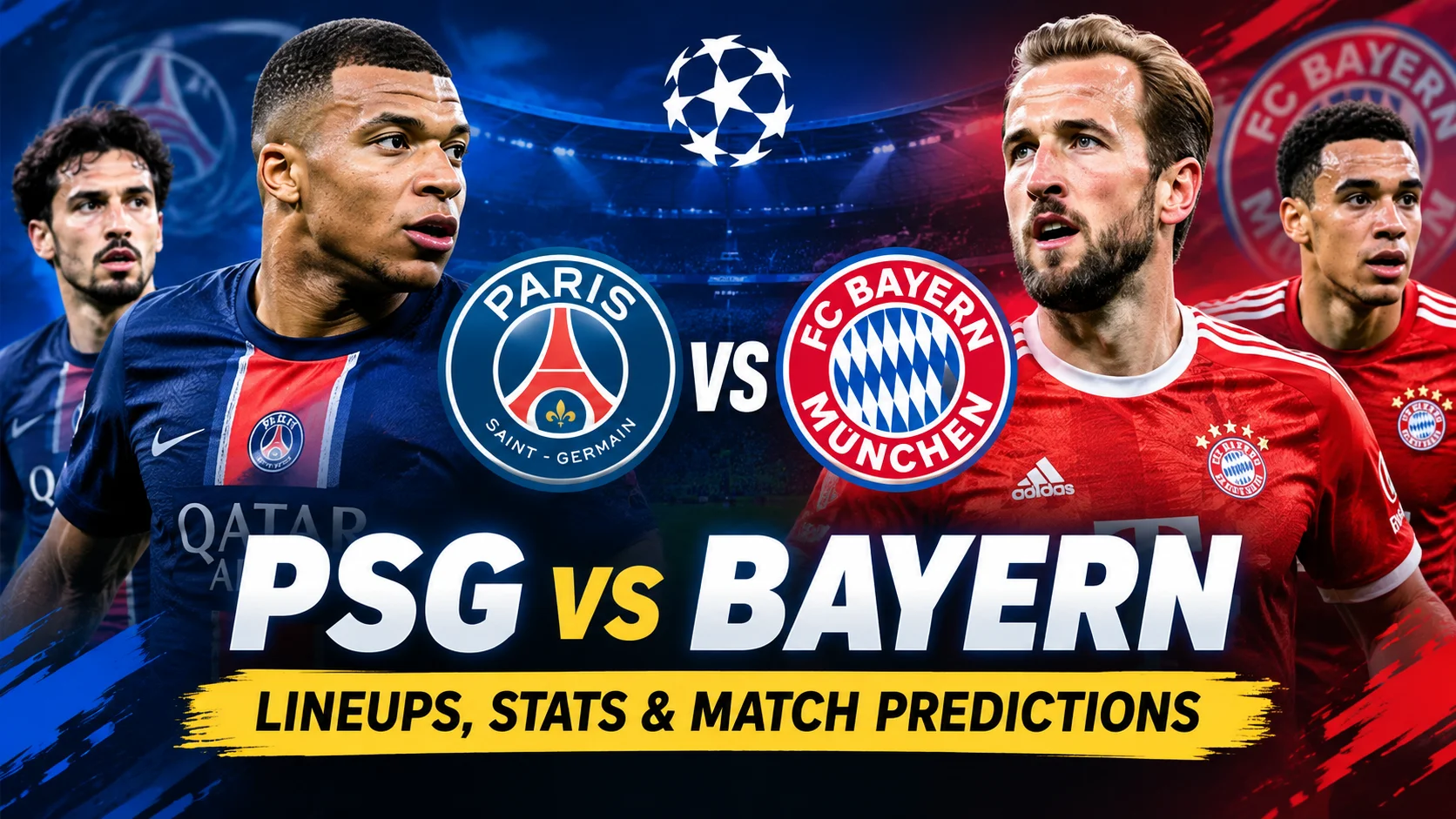 PSG vs Bayern
