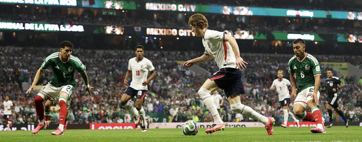 Mexico National Football Team vs England National Football Team Stats